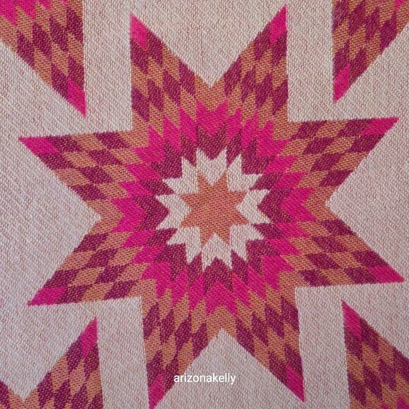 NWOT Faherty x B. Yellowtail Bright Star Scarf in Fuchsia Berry - Picture 5 of 13